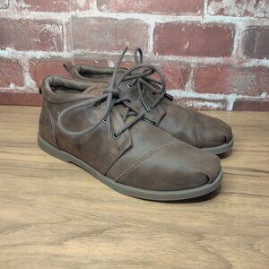 Bobs Shoes Womens Size 7 Brown Soft Ankle Lace Up Shoes